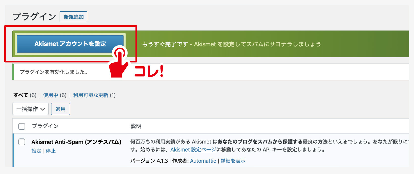 Akismet Anti Spam アンチスパム クレジット登録不要の無料スパムコメント対策プラグイン設定方法 デザイナーブリッジ