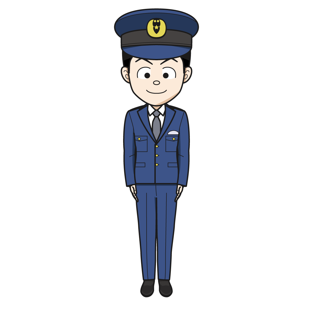 最高のコレクション かっこいい 警官 警察 官 イラスト ジャックアニメ画像